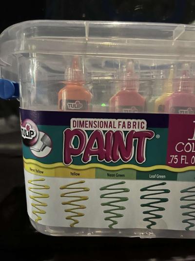 Tulip Multi Color Fabric Paint - Thumbnail 3