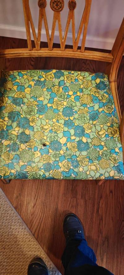 Antique Duncan Phyfe Natural Maple Wooden Armchair - Thumbnail 6