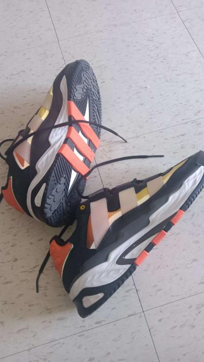 adidas mens nitball sneakers size 11 and half - Thumbnail 3