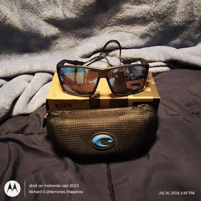 Costa Blue mirror tent Sunglasses 2024 New - Thumbnail 2