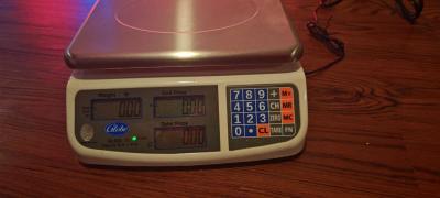 Globe GLS30 30LB Price Computing Scale with Dual Light Up LC - Thumbnail 2