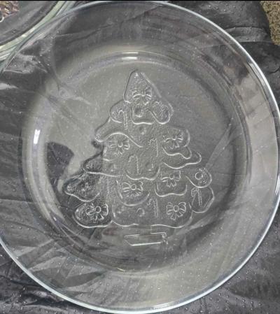 Glass Cookie and Relish serving platters - Thumbnail 6