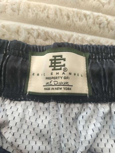 Eric Emanuel Black Skyline Shorts Size Medium - Thumbnail 5