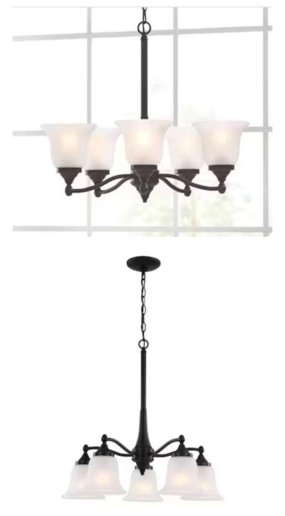 Project Source 5 Light Chandelier - Thumbnail 3