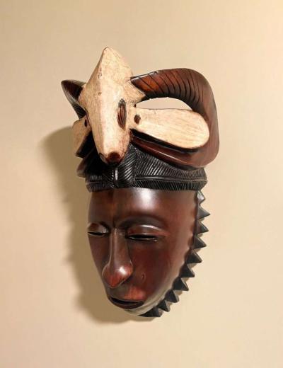 Vintage African Guru Ritual Dancing Mask - Charlotte, North Carolina