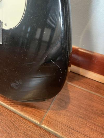 Austin left handed electric guitar - Thumbnail 4