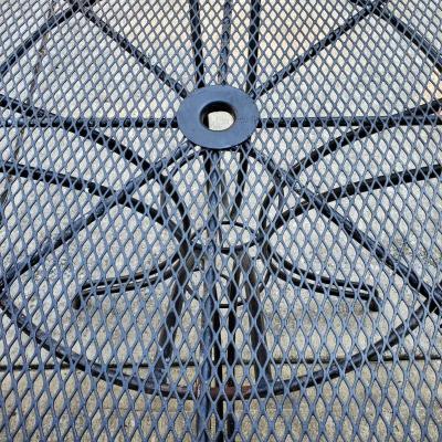 Wrought Iron Patio Table 36X36X29 Black   RRR Furniture - Thumbnail 2