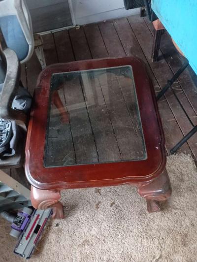 glass coffee table olk coffee table 2 side table - Thumbnail 3