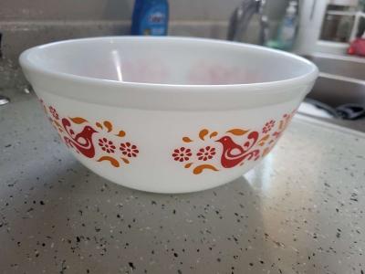 vintage Pyrex friendship mixing bowl 403 - Thumbnail 3