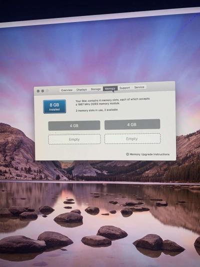 Apple mac thunderbolt 27 inch Retina display osx El Capitan - Thumbnail 4