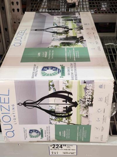 Quoizel 4 Light Pendant Light - Thumbnail 6