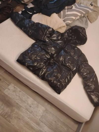 Sean john black hooded puffer jacket 2XL New with tag - Thumbnail 2
