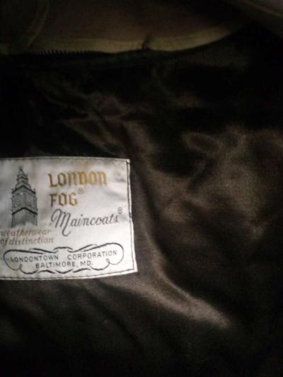 London Fog Tan Trench Coat - Thumbnail 4