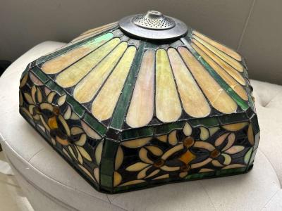 old vintage lamp shade - Thumbnail 2