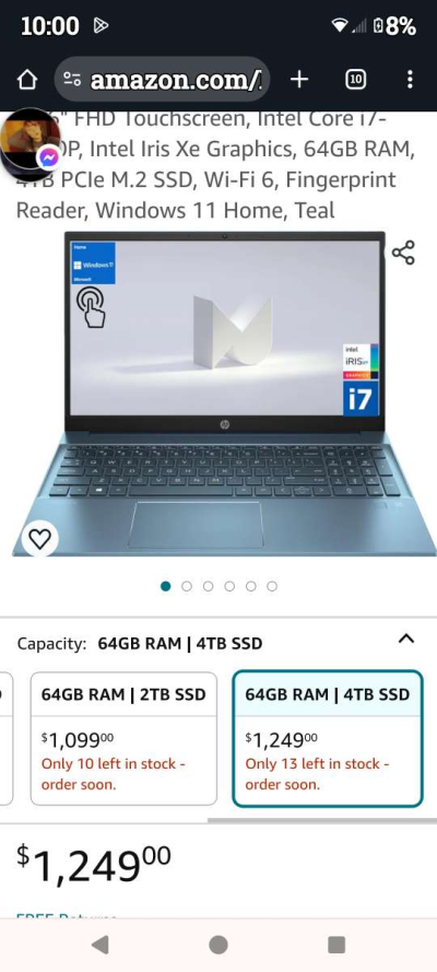 hp laptop need screen replaced - Thumbnail 2