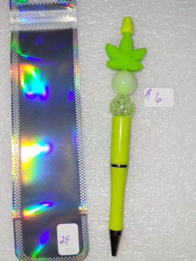 Hand beaded pens   Black ink - Thumbnail 6