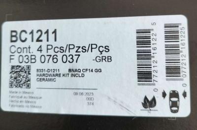 Open Box Unused Bosch Premium Brake Kit - Thumbnail 2