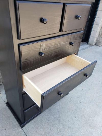 Black Bedroom Dresser - Thumbnail 2