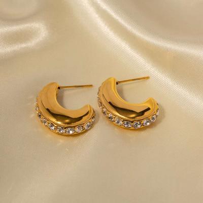 18K  gold fashion earrings - Thumbnail 3
