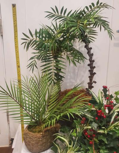 6 Misc Artificial Fake Flowers Plants - Thumbnail 3