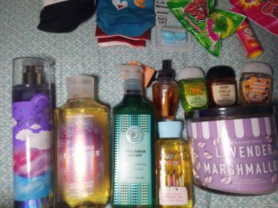 bath body works keychain socks candy - Thumbnail 3