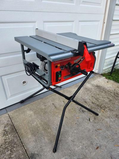 Craftsman Portable Table Saw with Stand - Thumbnail 4