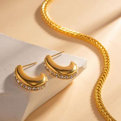 18K  gold fashion earrings - Thumbnail 5