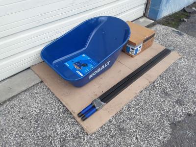 Brand New Cobalt Wheelbarrow All Steel - Thumbnail 2