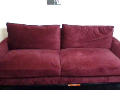 burgundy gaming couch - Thumbnail 2
