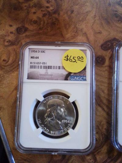 NGC and PCGS Franklins - Newark, California
