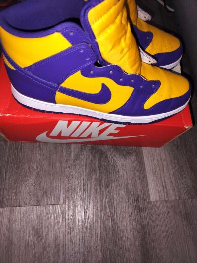 Nike Dunk High LAKERS - Thumbnail 5