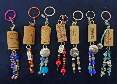 Cork keychains I made - Thumbnail 6