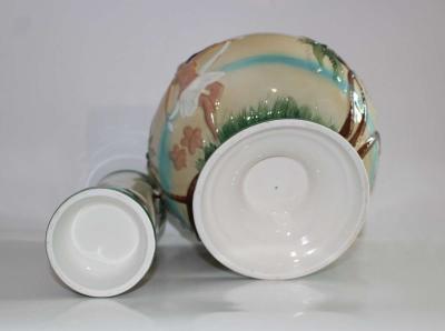 Two Vintage Sail With Harveys  Hula dancer Vase  Planter Pot - Thumbnail 3