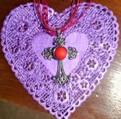 Vintage Cross Necklace - Thumbnail 3