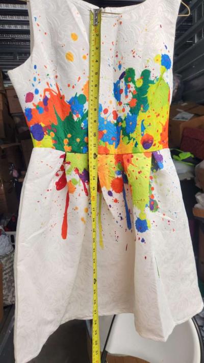 2 Short Flare Cocktail Dresses Womens Medium - Thumbnail 5