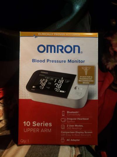 Omron Bp7450 10 Series Wireless Upper Arm Blood Pressure Mon