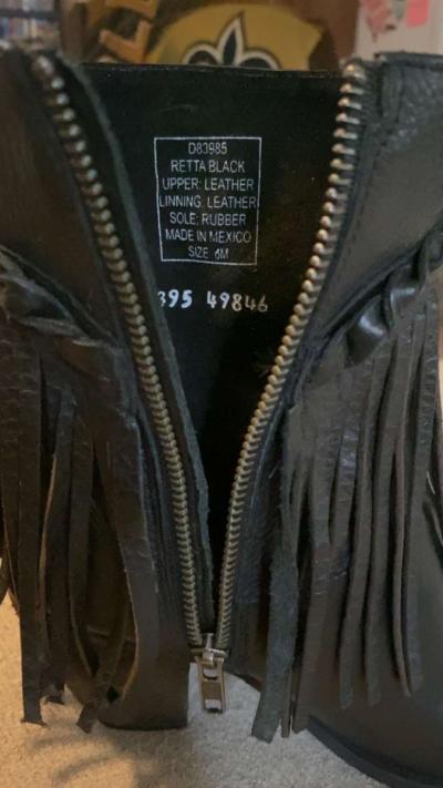 Harley Davison fringe boots - Thumbnail 3