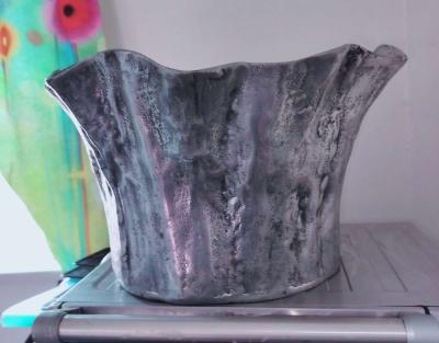 Vintage Metal Tree Trunk Vase or Other Display - San Diego, California