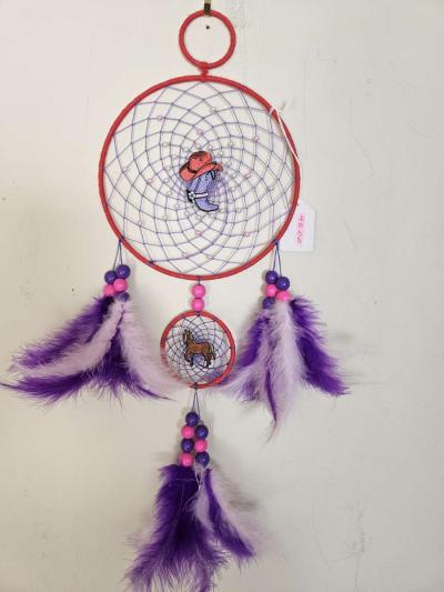 handmade cowboyhat and boot and horse dreamcatcher - Winston Salem, North Carolina