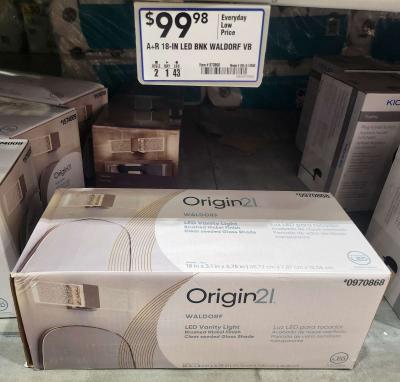 Origin21 Waldorf Vanity Light Bar BRAND NEW - Thumbnail 6