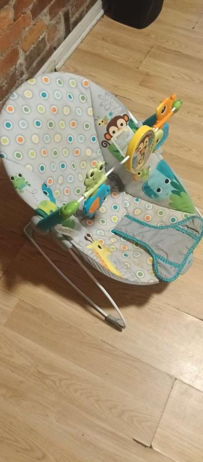 vibrating baby bouncer - Thumbnail 2