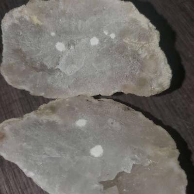 2 white quartz with crystal pockets - Thumbnail 2