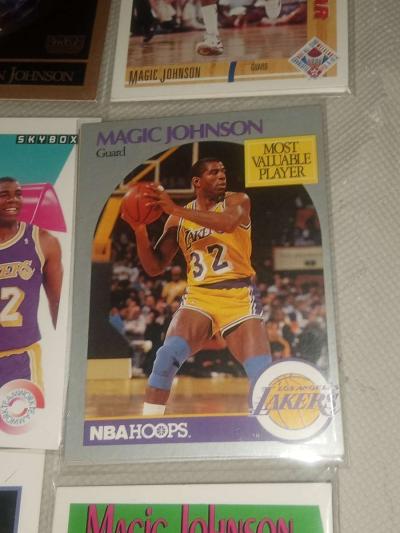 Earvin Magic Johnson card lot - Thumbnail 3