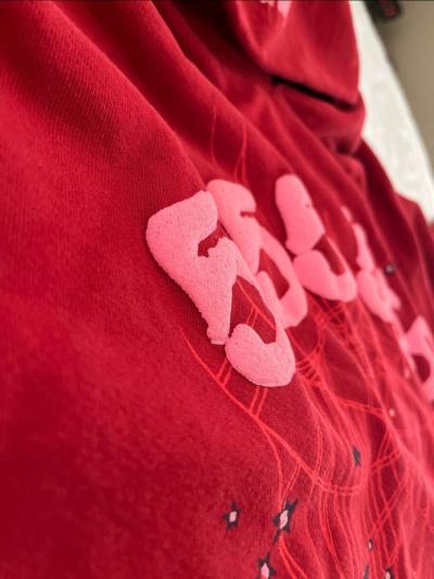 Red Sp5der Angel Hoodie size Large - Thumbnail 2