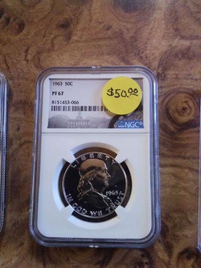 NGC and PCGS Franklins - Thumbnail 3