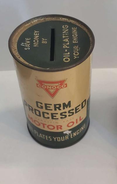 2 Vintage Coin Penny Banks - Thumbnail 6