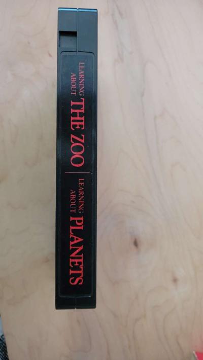 Learning About the ZooPlanets VHS movie cheap - Thumbnail 3