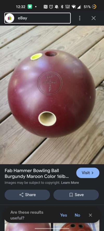 had custom bowling ball made in the US - Thumbnail 4