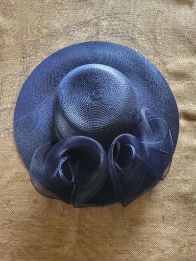 Vintage Navy blue hat