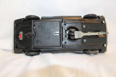 VINTAGE BANDAI HIGHWAY PATROL POLICE CAR TIN BATT - Thumbnail 5